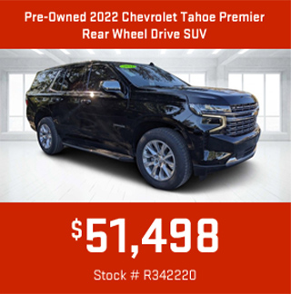 Pre-Owned Chevrolet Tahoe