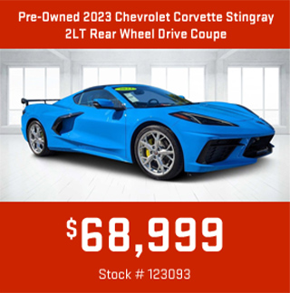 Pre-Owned Corvette Stingray