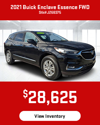 Pre-Owned 	2021 buick enclave
