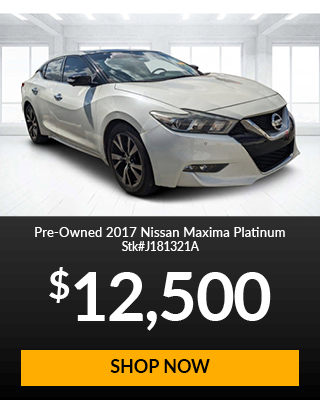 Pre-Owned 2017 Nissan Maxima Platinum