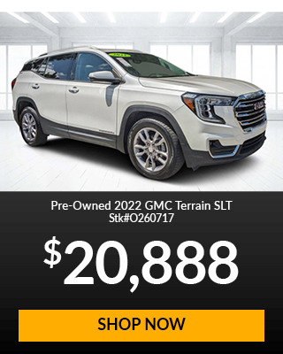 Pre-Owned 2022 GMC Terrain SLT