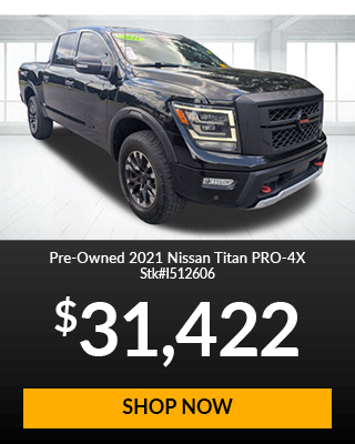 Pre-Owned 2021 Nissan Titan PRO-4X