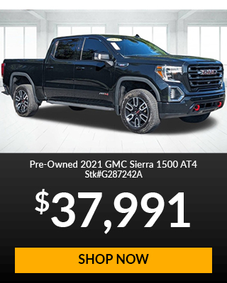 Pre-Owned 2021 GMC Sierra 1500 AT4