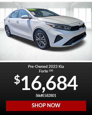Pre-Owned 2023 Kia Forte LXS Front Wheel Drive Sedan 4 Dr.