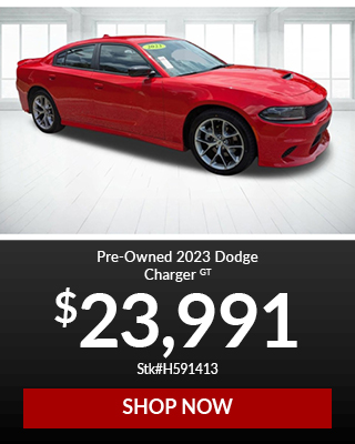 Pre-Owned 2023 Dodge Charger GT Rear Wheel Drive Sedan 4 Dr.