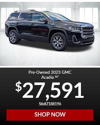 Pre-Owned 2023 GMC Acadia SLT Front Wheel Drive SUV