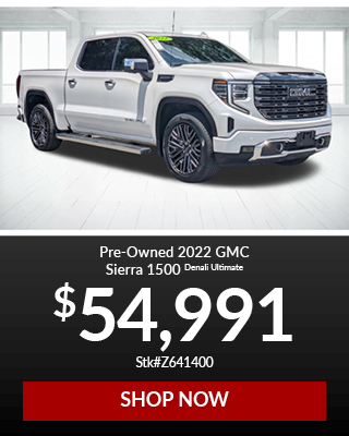 Pre-Owned 2022 GMC Sierra 1500 Denali Ultimate Four Wheel Drive Crew Cab