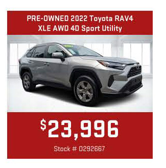 Pre-Owned 2022 Toyota RAV4