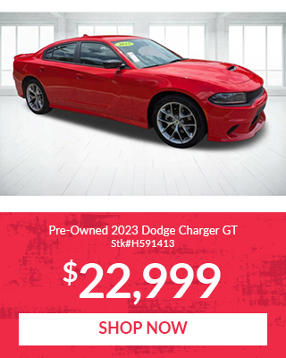 Pre-Owned 2023 Dodge Charger GT Rear Wheel Drive Sedan 4 Dr.