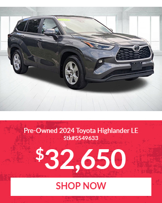 Pre-Owned 2024 Toyota Highlander LE
