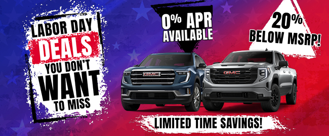 Salute and SAve Memorial Day Deals at Gainesville GMC