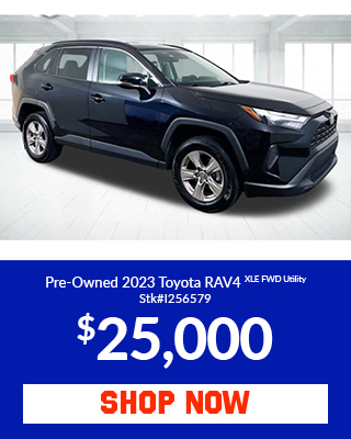 Pre-Owned 2023 Toyota RAV4 XLE Front Wheel Drive Utility