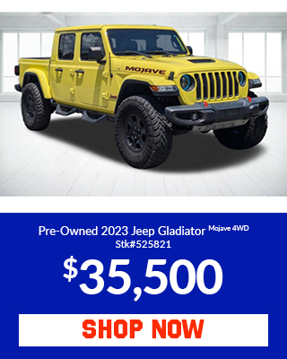 Pre-Owned 2023 Jeep Gladiator Mojave 4-Wheel Drive Pickup