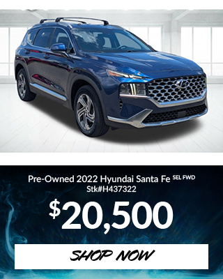 Pre-Owned 2022 Hyundai Santa Fe SEL Front Wheel Drive SUV