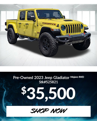 Pre-Owned 2023 Jeep Gladiator Mojave 4-Wheel Drive Pickup