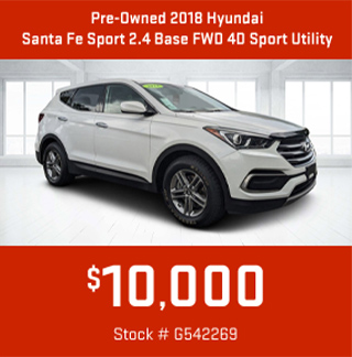 PRE-OWNED 2018 hyundai santa-fe