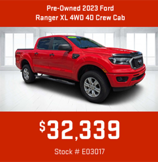 PRE-OWNED 2023 ford ranger xl 4wd