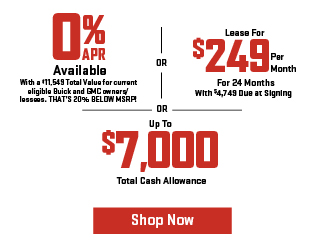 2025 GMC Sierra offer