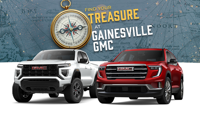 Find Your Treasure - At Gainesville GMC