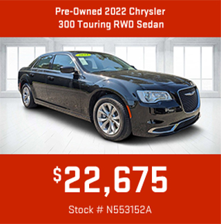 Pre-Owned 2022 Chrysler 300 Touring RWD Sedan