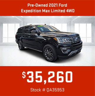 Pre-Owned 2021 Ford Expedition Max Limited 4WD