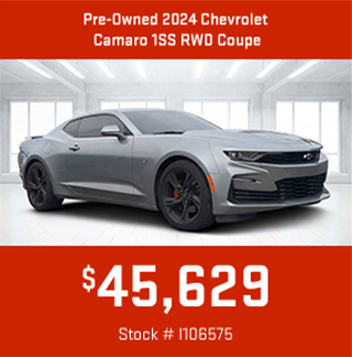 Pre-Owned 2024 Chevrolet Camaro 1SS RWD Coupe