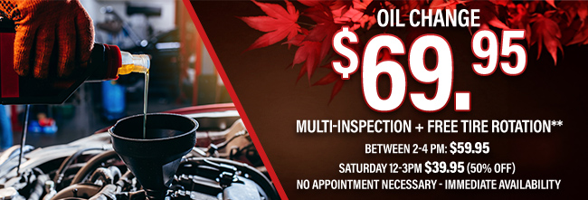 oil change special offer