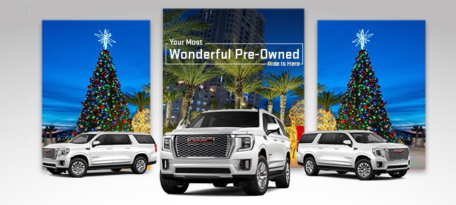 Your most wonderful pre-owned ride is here