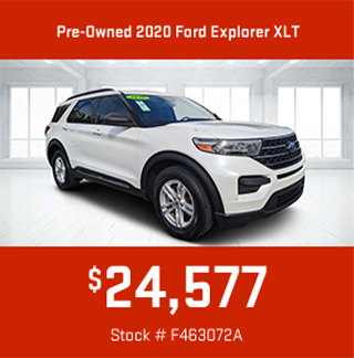 Pre-Owned 2020 Ford Explorer XLT