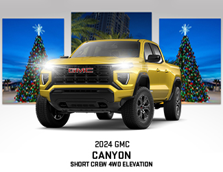 2024 GMC Canyon special offer