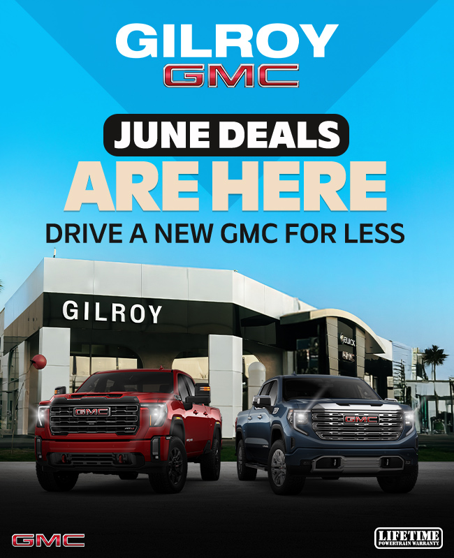 June deals are here drive a new GMC for less