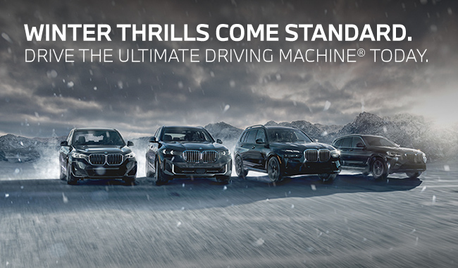 Winter Thrills Come Standard.