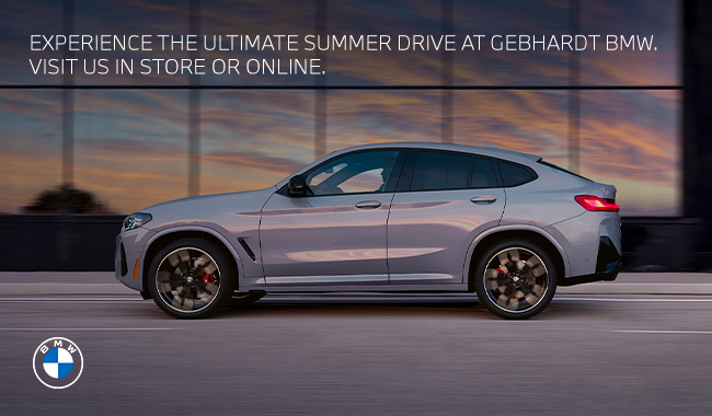 Experience the ultimate Summer drive at Gebhardt BMW - Visit us in store or online