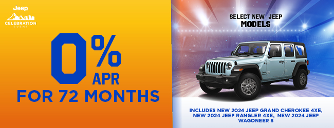 special offer on Jeep models