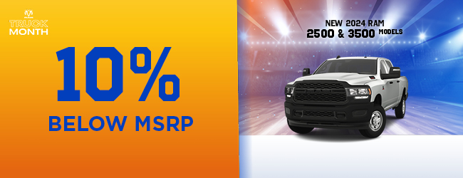 New RAM trucks offer