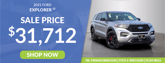 preowned Explorer offer