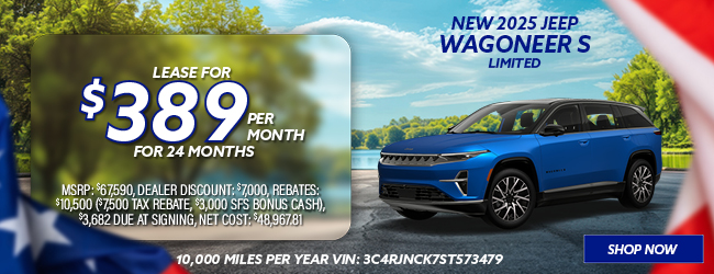 New Jeep Wrangler Sahara offer