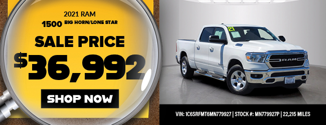RAm 1500 offer