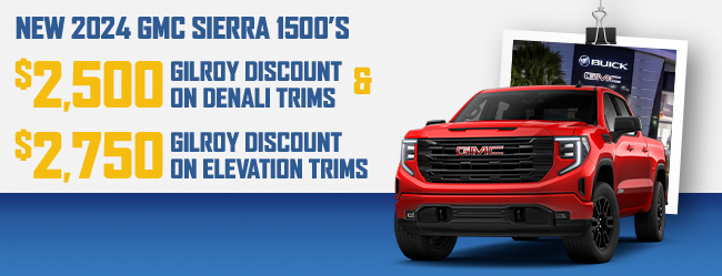 2024 GMC Sierra 1500s
