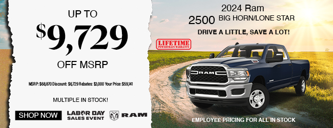 2024 RAM 2500 Big Horn - Lone Star