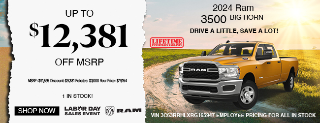 2024 RAM 3500 Big Horn