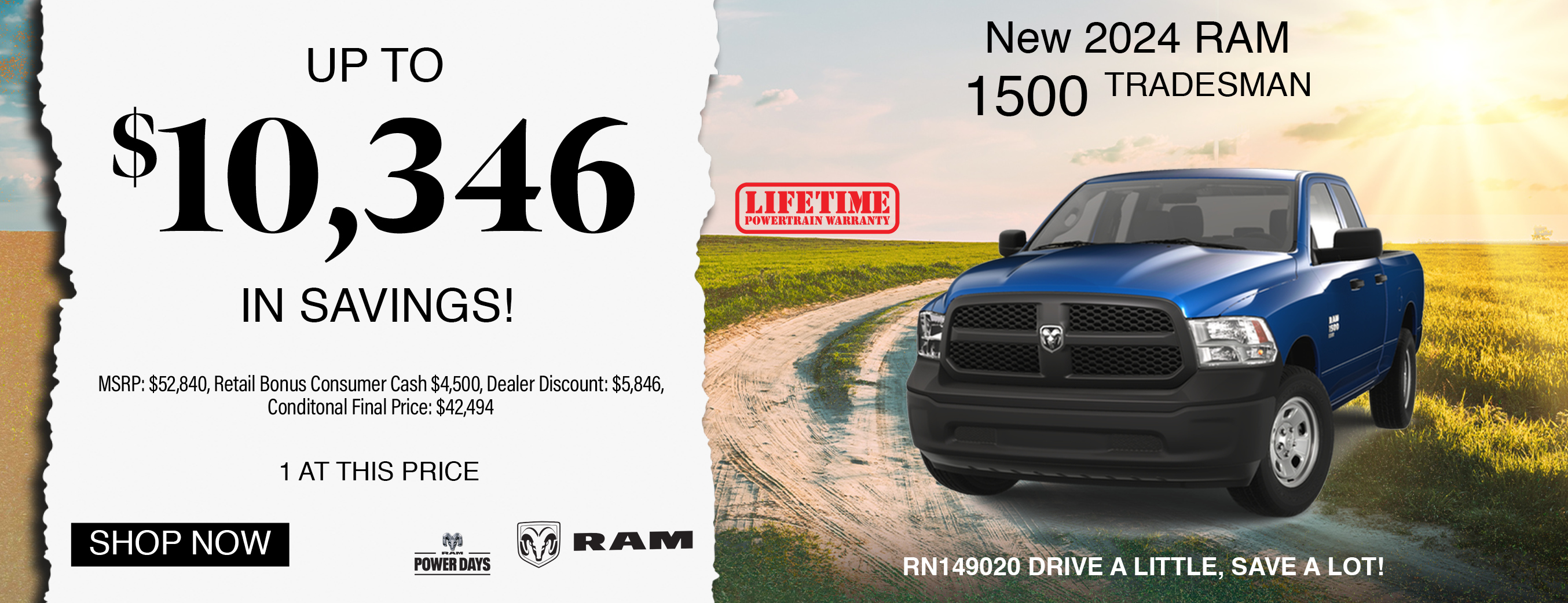 2024 RAM 1500 Big Horn - Lone Star