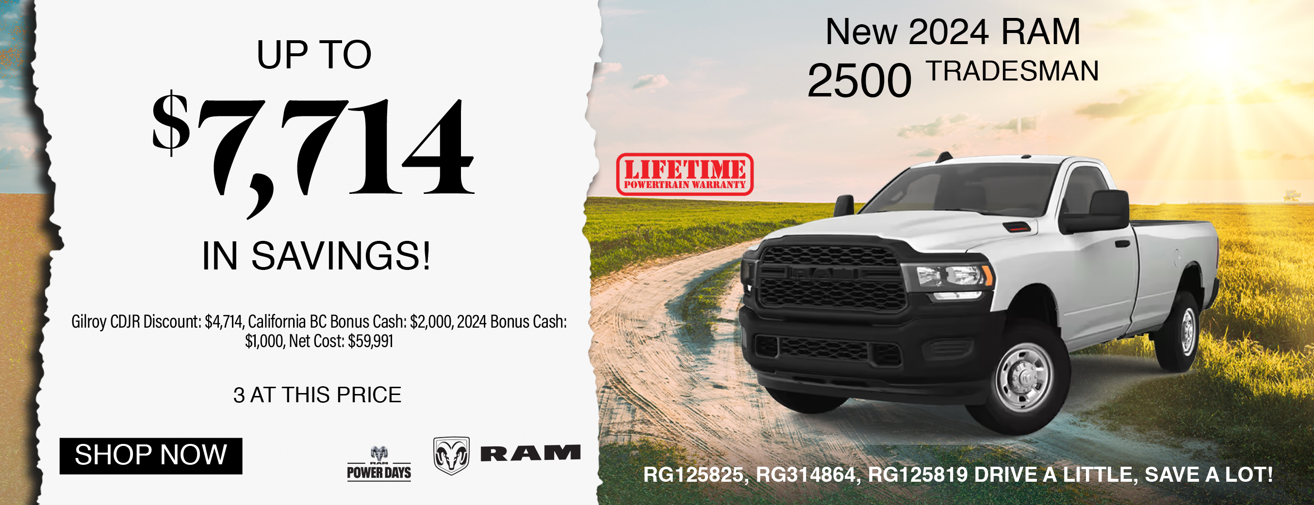 2024 RAM 2500 Big Horn - Lone Star