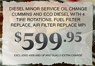 oil change service