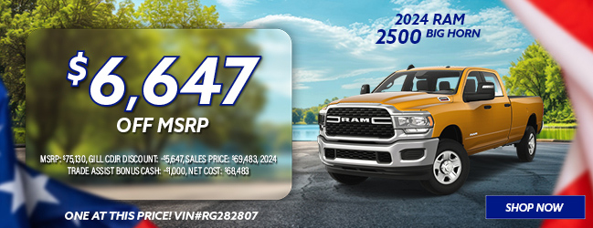 2024 RAM 2500
