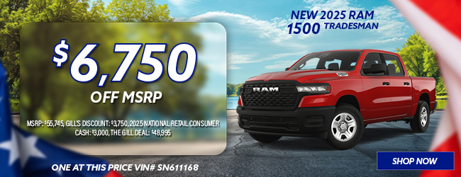 2025 RAM 1500