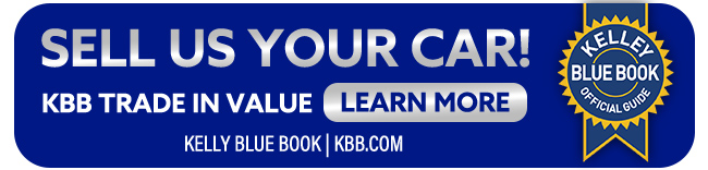sell us your car, learn your KBB trade value now