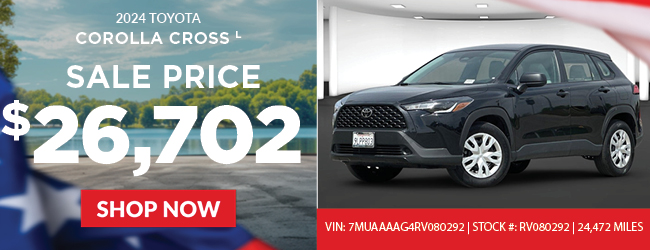 used Toyota Corolla Cross