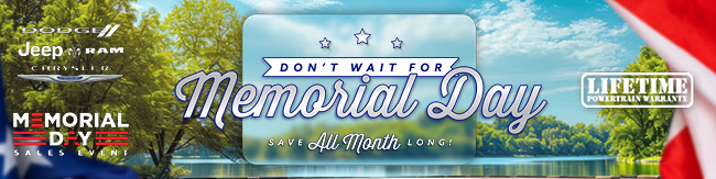 dont wait for Memorial Day save all month long