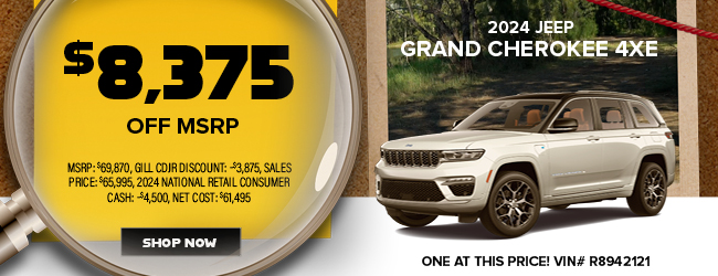 2024 Jeep Grand Cherokee 4XE offer